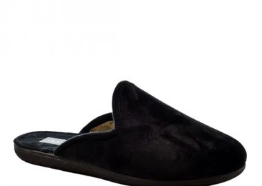 Παντόφλες Unisex | Υφασμάτινες | Υφαντίδης | 710901 | Μαύρο - Υφαντίδης - 